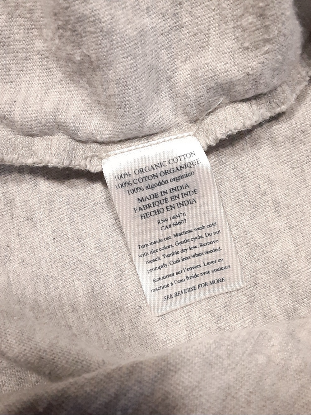 Faherty Sunwashed Men’s XL Striped Pocket Crew Neck T-Shirt - Picture 3 of 6